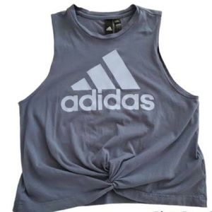 Adidas Twist knot tank